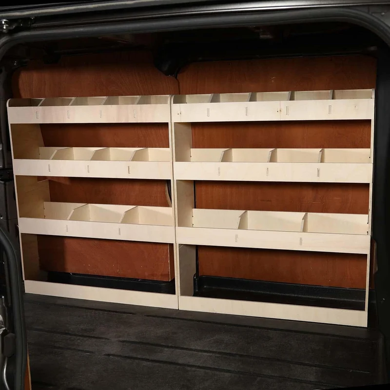 Vanify - Kompatibel mit Toyota PROACE L2 2016+ Fahrzeugeinrichtung Fahrzeugregale, komplette Fahrers