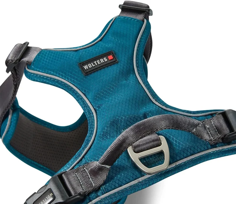 Wolters Geschirr Active Pro Comfort, Grösse:60-75 cm, Farbe:Petrol/anthrazit 60 - 75 cm petrol/anthr