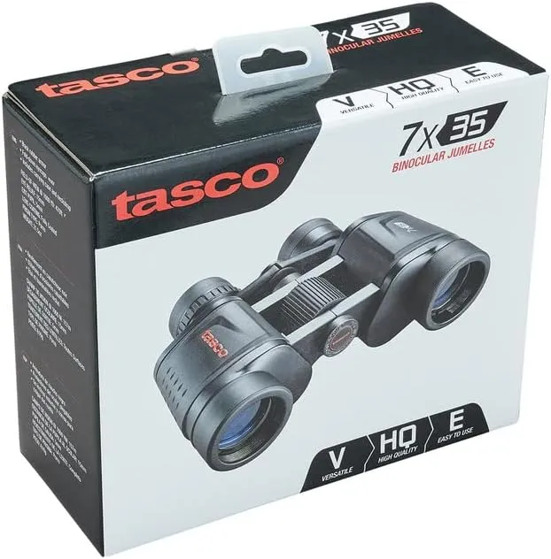 Tasco - 7x35 - Essentials - Porro - Fernglas - Kompakt - Mehrschichtvergütet - 169735