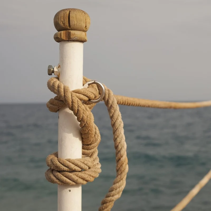 Juteseil 20mm 30M,Natürliche Hanfseil 4-Stränge Dicke Jute Schnur Gedreht Tauwerk Tau Seil für Garte