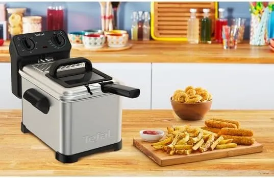 Seb Friteuse 4l 2400w Edelstahl/schwarz fr506d00