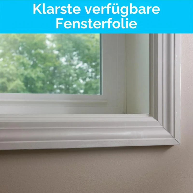 3M Innenfensterisolierung, Isolator-Kit für 5 Fenster, 0,9 m x 1,5 m, hält kalte Luft draussen und w