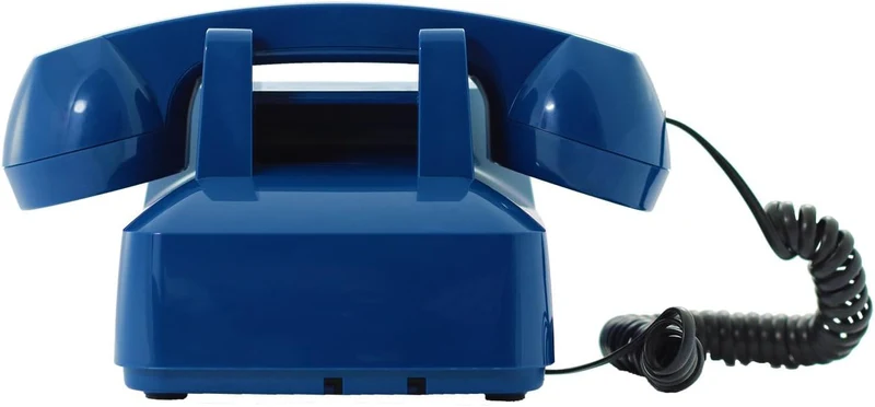 Opis Technology PushMeFon Cable: 1970er Designer Retro Tastentelefon Schnurgebunden/Festnetztelefon