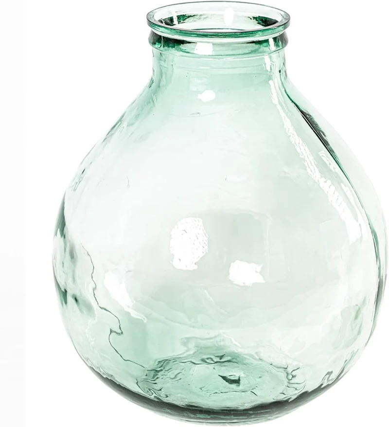 Weithalsballon 25L mit Korb, Gärröhrchen, Gummistopfen, Weinballon, Kunststoffkorb, Glasballon, Flas