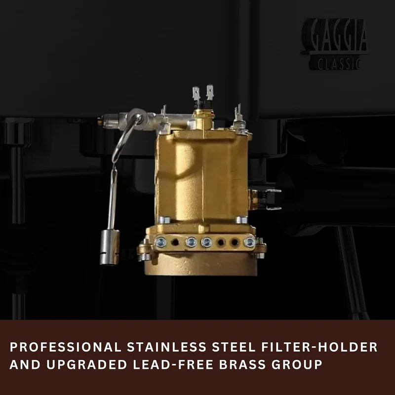 Gaggia Classic Evo INOX RI9481/11 Edelstahl, Edelstahl