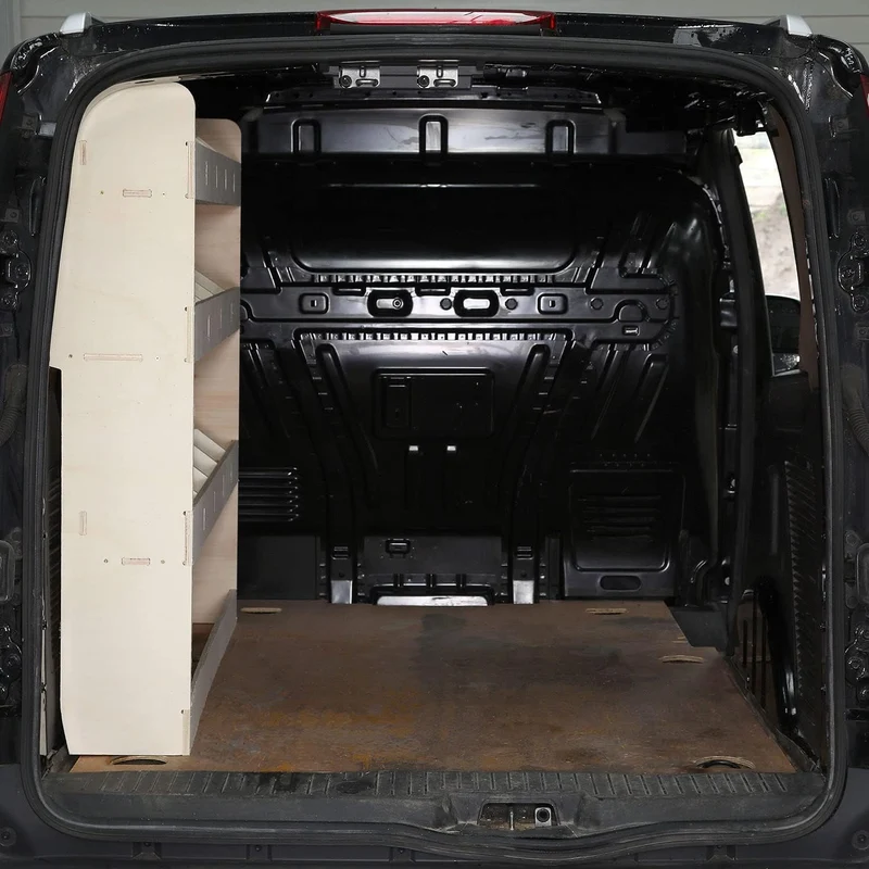 Vanify - Kompatibel mit Ford Connect L1 und L2 2014+ Fahrzeugeinrichtung Fahrzeugregale, Fahrerseite