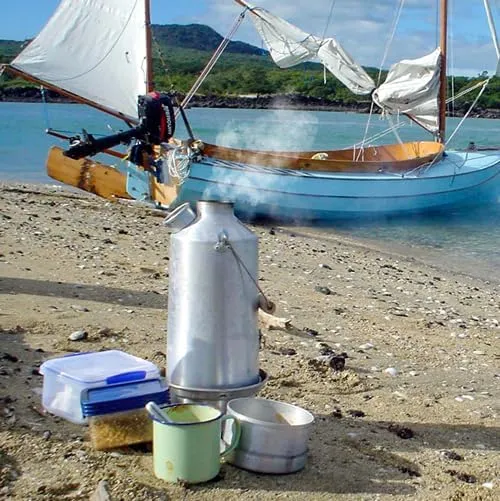 Kelly Kettle Grosser Wasserkessel "Base Camp" Kelly Kettle, Aluminium, 1,6 l Füllmenge: 1,6 l