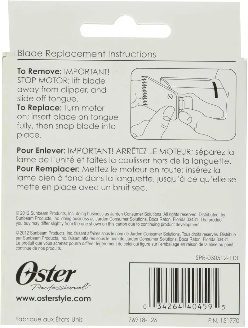 Oster Scherkopf 6,3 mm, 76918-126, Size 2 6.3 mm, 6.3 mm
