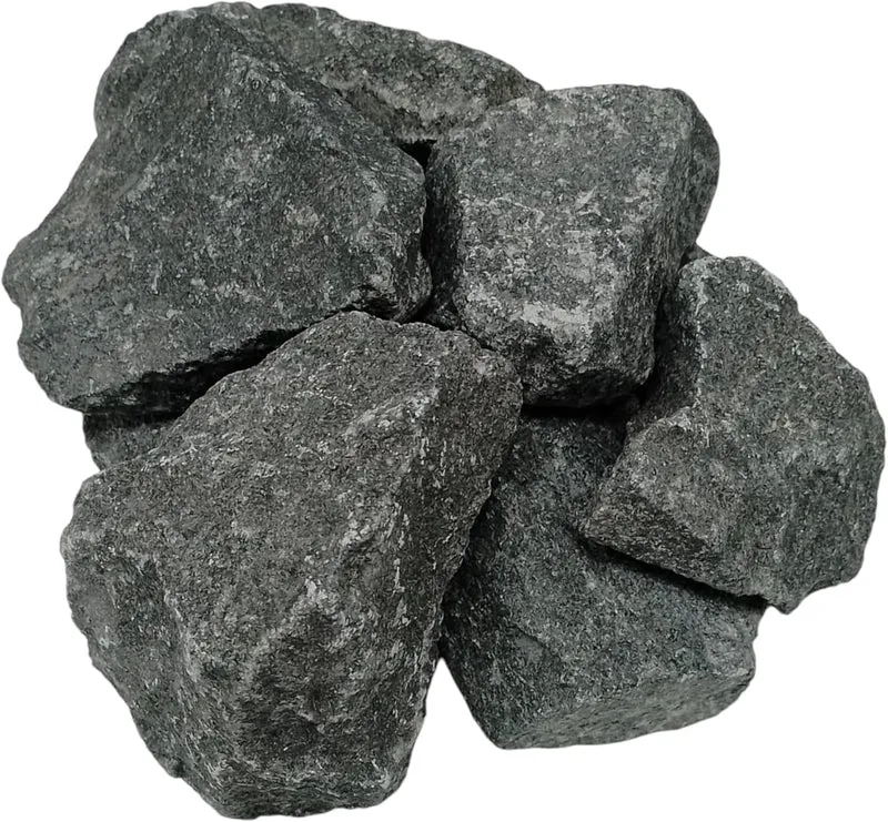 Saunasteine 20 kg Olivine-Diabase Super XXL Grösse 13cm bis 20 cm Schadstofffrei, Hand ausgewählt Sa