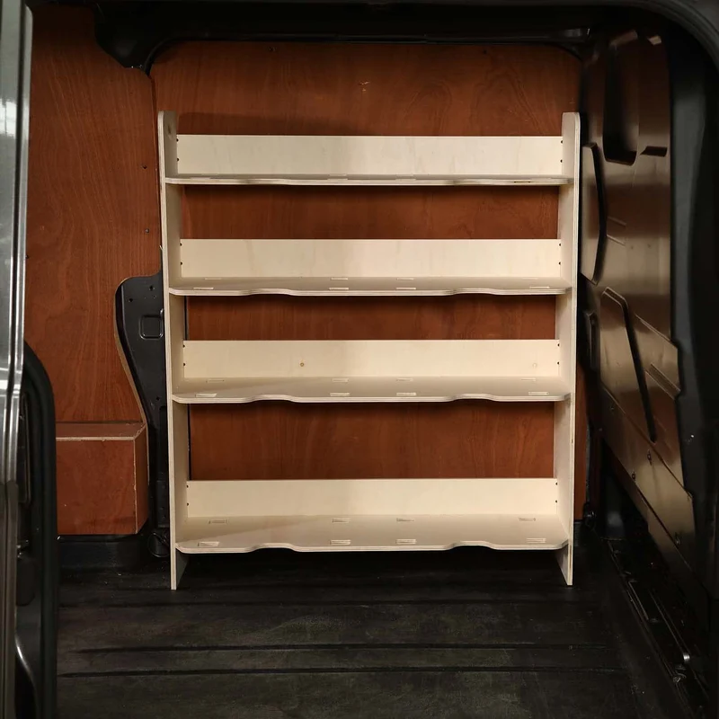 Vanify - Kompatibel mit Volkswagen Transporter T5 T6 L1 2003+ Fahrzeugeinrichtung Fahrzeugregale, Fe