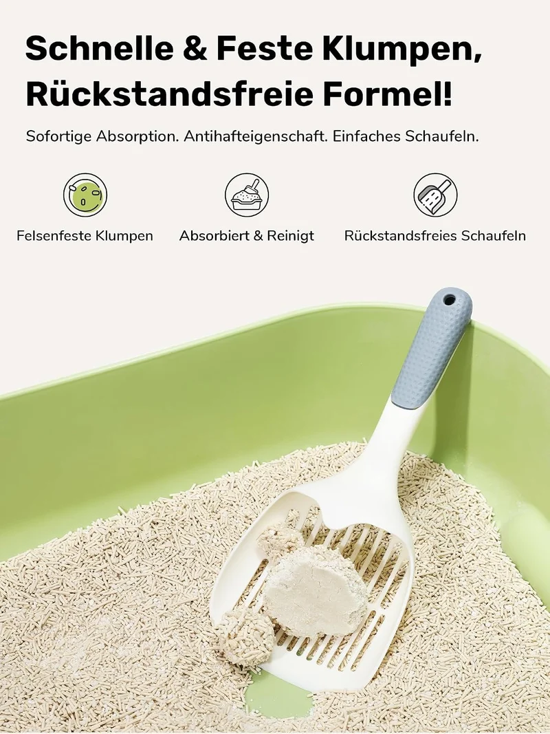 FUKUMARU Tofu Katzenstreu mit Kassava 10.8KG. Antihaftende Ultraklumpende, Staubfrei, natürlicher Ga
