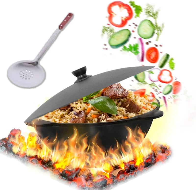 Kazan, Gusseisen Kazan, Topf, Gusseisen Topf, Kessel, чугуный казан, казан, Kasan 22l, 22