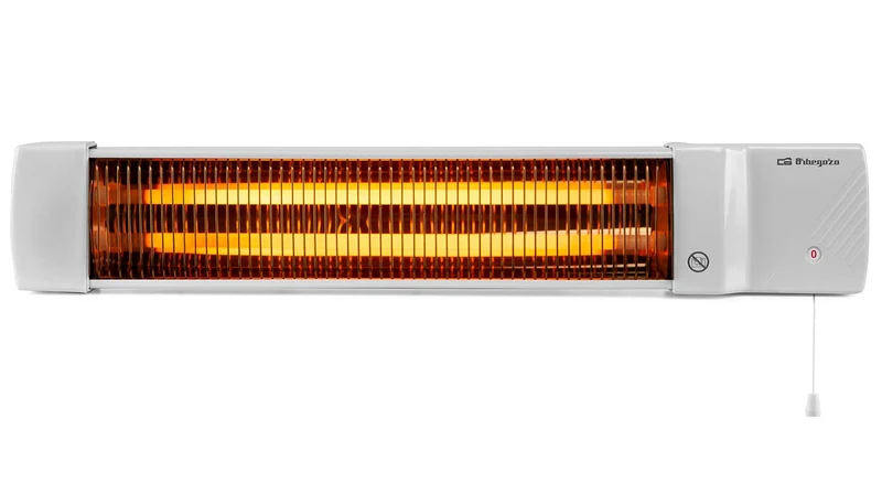 Orbegozo BB 5002 - Quarzheizung für das Bad, Einstellung der Leistungsstufen über Griff, sofortige H