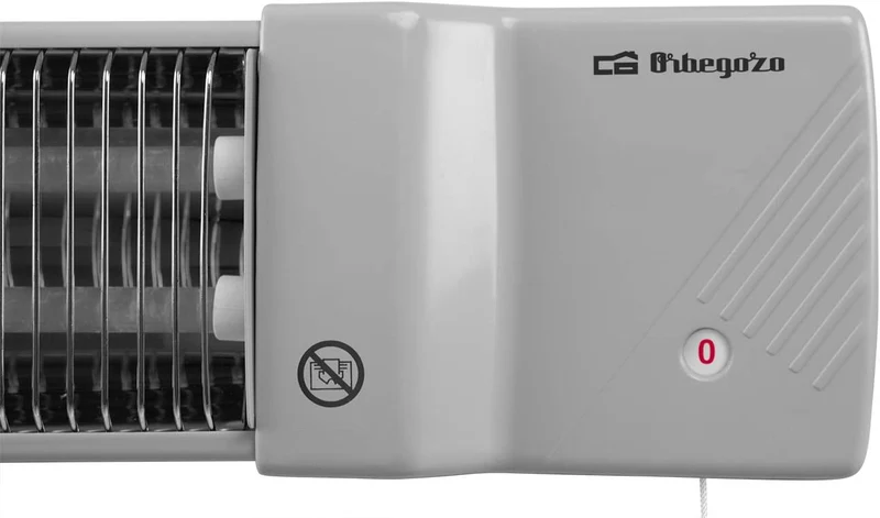 Orbegozo BB 5002 - Quarzheizung für das Bad, Einstellung der Leistungsstufen über Griff, sofortige H