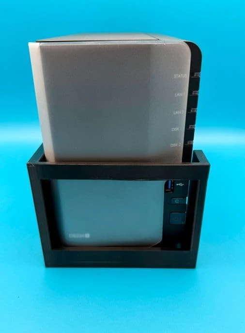 Halter Wandhalterung für Synology NAS DiskStation DS220+ DS223 DS224+ DS214 Play DS218+