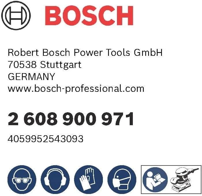 Bosch 1x EXPERT C470 Schleifpapierrolle (für Farbe auf Holz, Hartholz, 93 mm x 50 m, Körnung 100, Pr