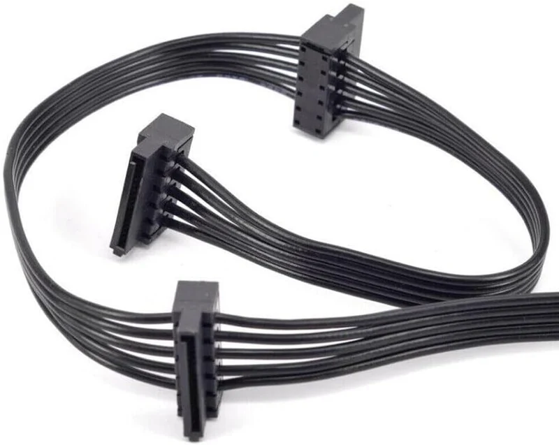 5Pin to 3 SATA-Stromversorgungskabel für Cooler Master VSM750 VSM650 VSM550 SATA Power Supply Cable