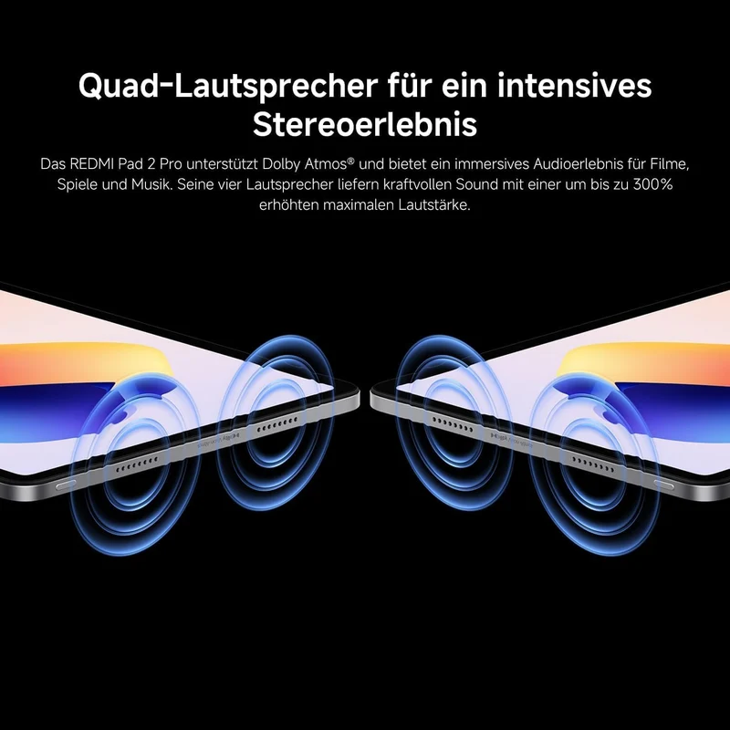 XIAOMI REDMI Pad 2 Pro, 8+256GB, 12,1" 2,5K 120Hz Display, Riesiger 12.000mAh (typ) Akku, 4nm Prozes