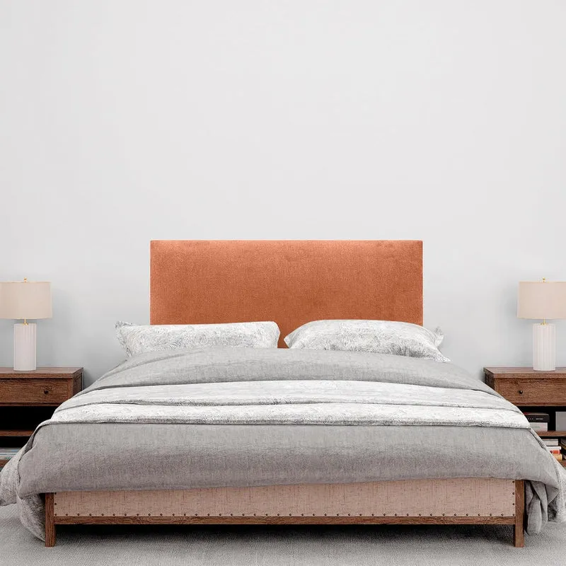 DHOME Kopfteil aus Kunstlederoder Stoff AQUALINE Glatt mit Beinen Kopfteil gepolstert Luxusbett Kopf