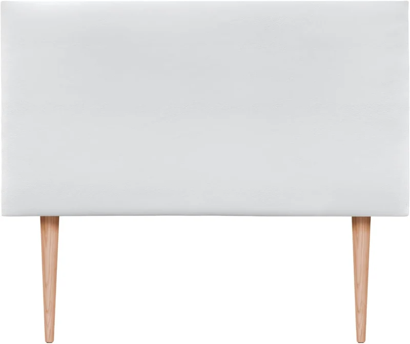 DHOME Kopfteil aus Kunstleder oder Stoff AQUALINE Glatt mit Beinen Kopfteil gepolstert Luxusbett Kop