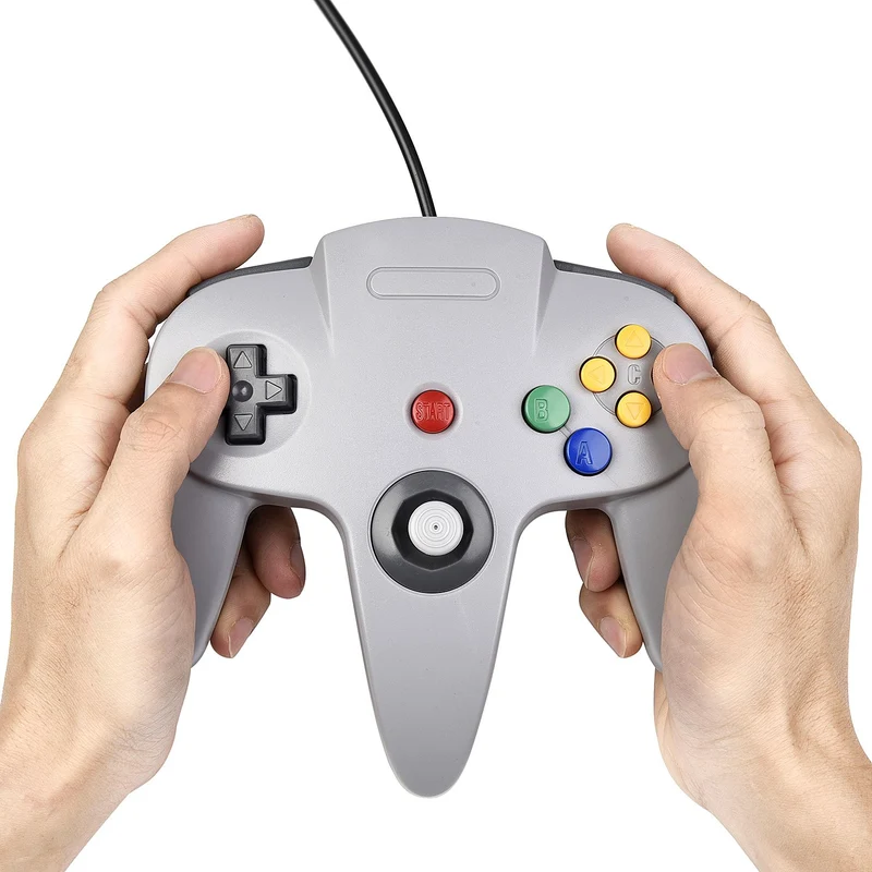 miadore Retro Wired Controllers für N64 Console, Classic Controller Joystick für Nintendo Classic 64