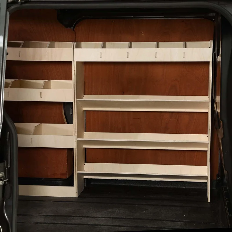 Vanify - Kompatibel mit Opel VIVARO L1 2019+ Fahrzeugeinrichtung Fahrzeugregale, Werkzeugkasten und