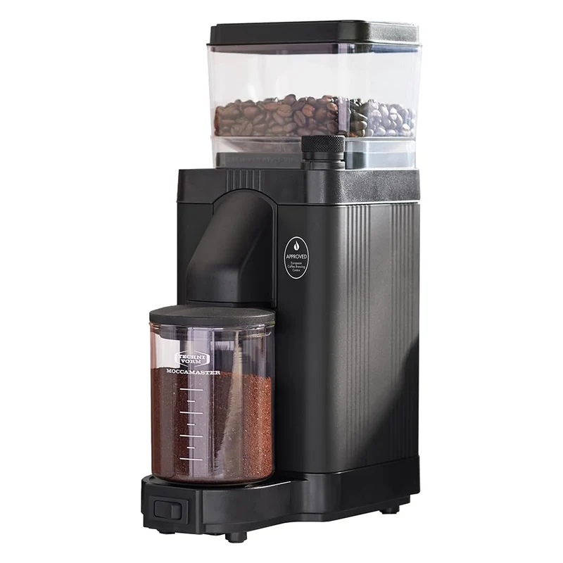 Moccamaster KM5 Kaffeemühle, Filterkaffee, Matt Black, Matt Black