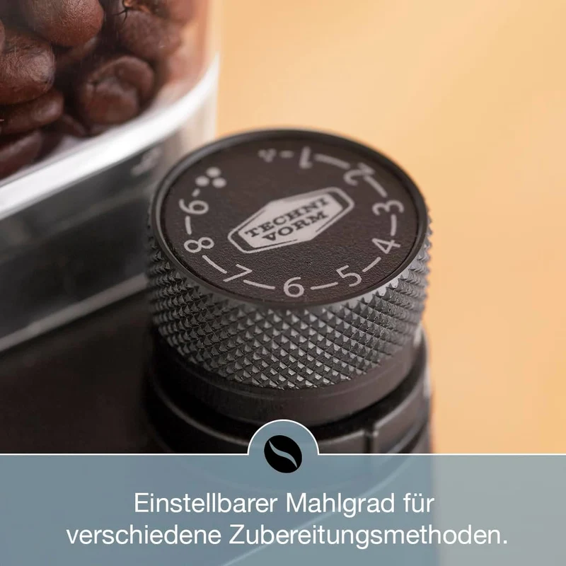 Moccamaster KM5 Kaffeemühle, Filterkaffee, Matt Black, Matt Black