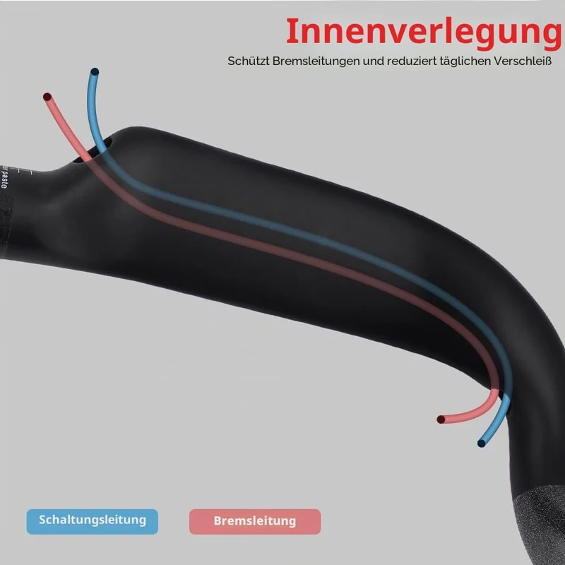 fahrradlenker carbon rennrad,RXL SL 31.8mm carbon lenker aero lenker rennrad UD glänzend 400mm, Schw