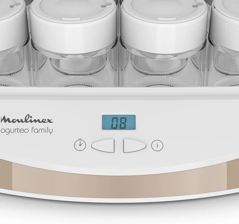 Moulinex joghurtbereiter 12 becher à 200 ml 21 w yg233a10