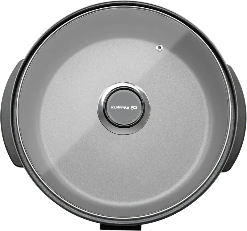 Orbegozo PZ 3090 Elektrischer Kochtopf, 30 cm, 1500 W, Fassungsvermögen 5 Liter, Glasdeckel mit Grif