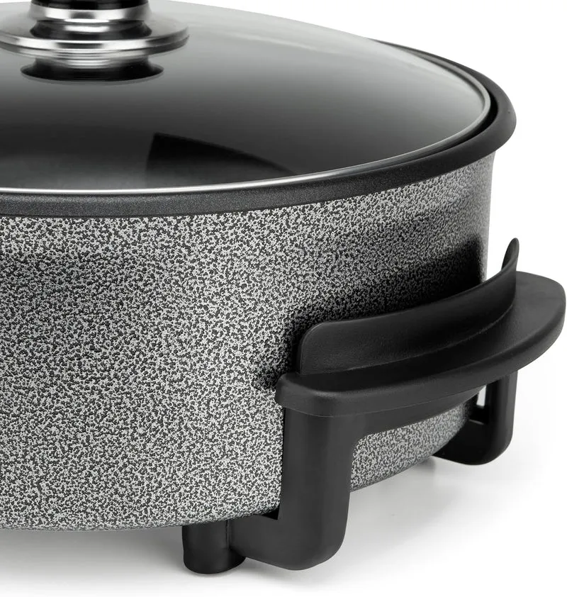 Orbegozo PZ 3090 Elektrischer Kochtopf, 30 cm, 1500 W, Fassungsvermögen 5 Liter, Glasdeckel mit Grif