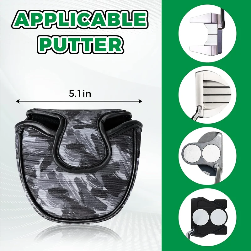 VIXYN Schlägerhaube – coole Putterabdeckung – Schläger-Putter-Schlägerhaube – Fleece-gefütterte Putt