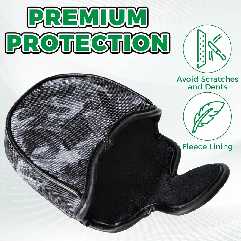 VIXYN Schlägerhaube – coole Putterabdeckung – Schläger-Putter-Schlägerhaube – Fleece-gefütterte Putt