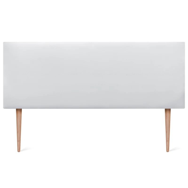 DHOME Kopfteil aus Kunstleder oder Stoff AQUALINE Glatt mit Beinen Kopfteil gepolstert Luxusbett Kop
