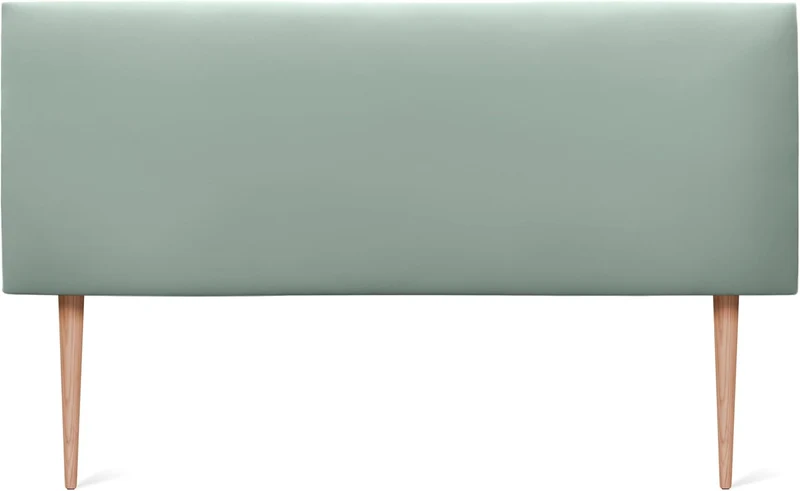 DHOME Kopfteil aus Kunstleder oder Stoff Aqualine, einfarbig, mit Kopfteilen, gepolsterter Kopf, lux