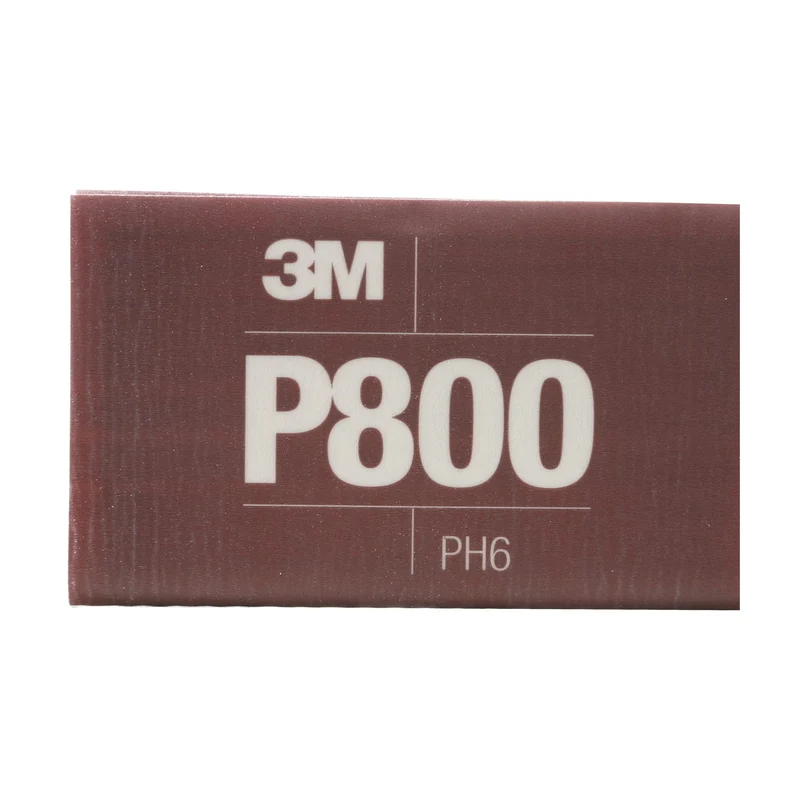 3M Hookit Flexible Schleifmittel 270J, 34340, P800, 14 x 17,3 cm, 25 Blatt pro Karton Number of item
