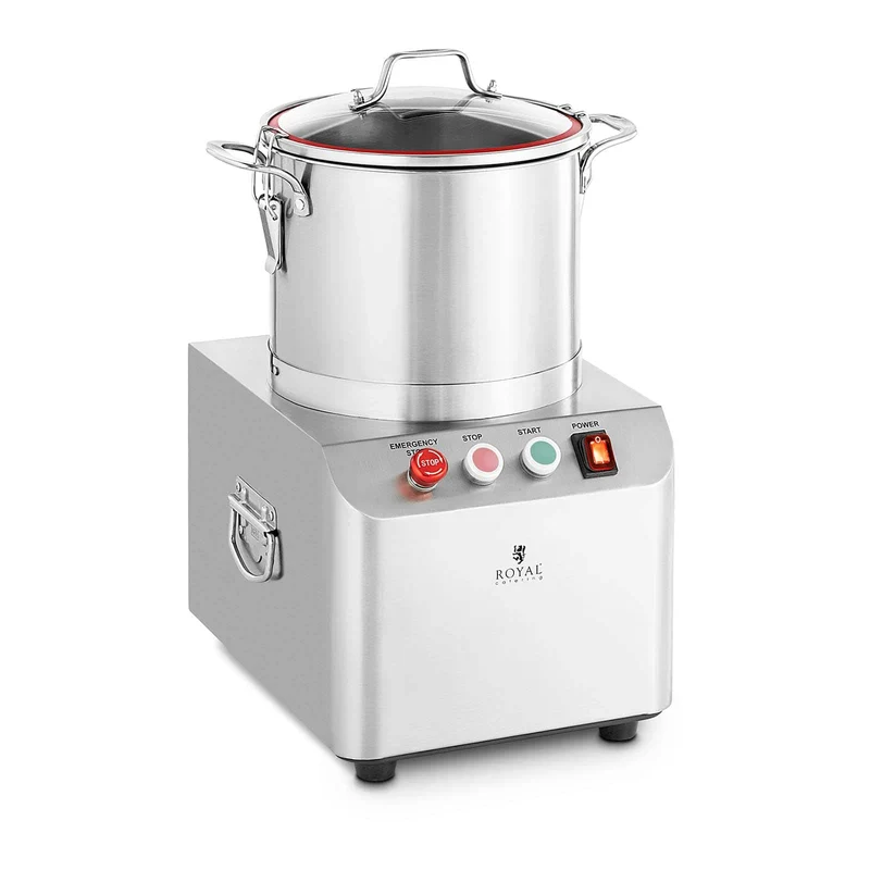 Royal Catering RCBC-10.1 Tischkutter 1400 U/min 10 l Küchenkutter Kutter Küchenmaschine