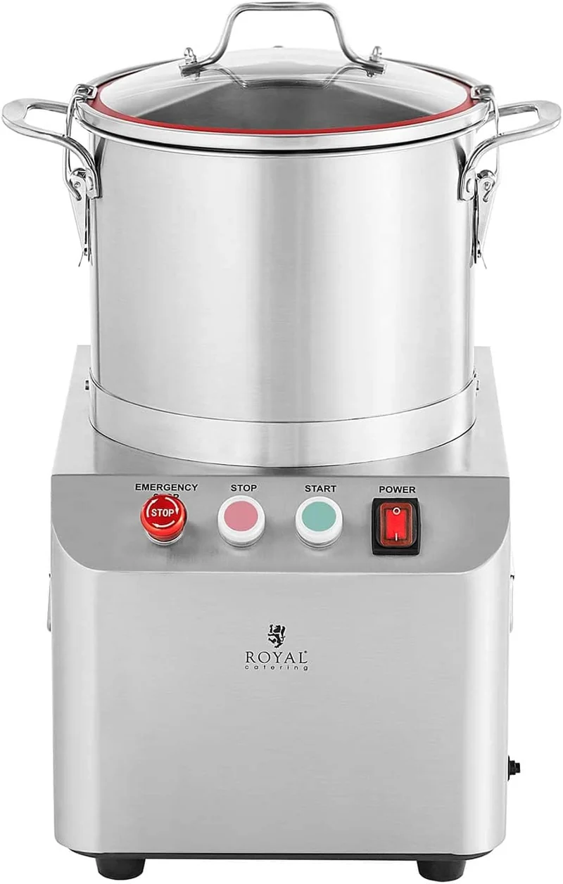 Royal Catering RCBC-10.1 Tischkutter 1400 U/min 10 l Küchenkutter Kutter Küchenmaschine