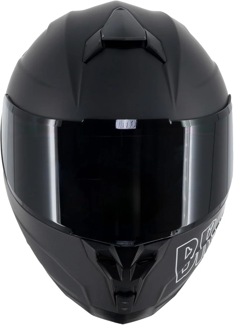 Broken Head BeProud Sport Motorradhelm Mit 2 Visieren (Klar + Schwarz) - Integralhelm M (57-58 cm) B