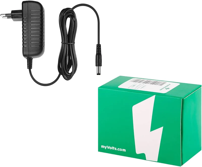 MyVolts 12V EU-Netzteil kompatibel mit Roberts iStream 3 Smart Radio - mit Verlängerungskabel und In