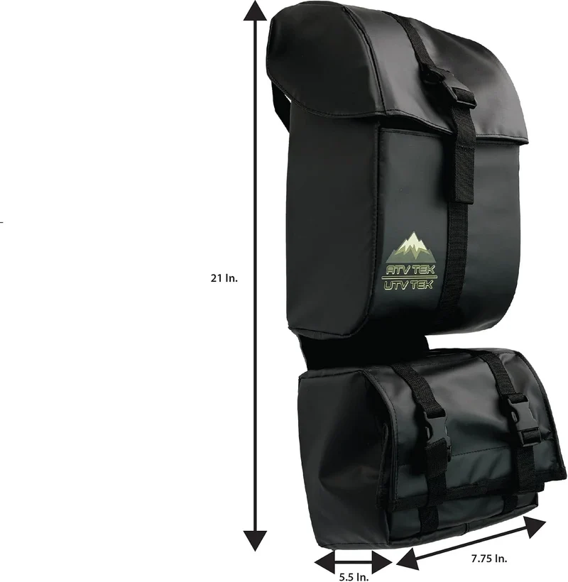 ATV Tek, Black Arch Series Kotflügeltasche für ATV, Jagd und Angeln