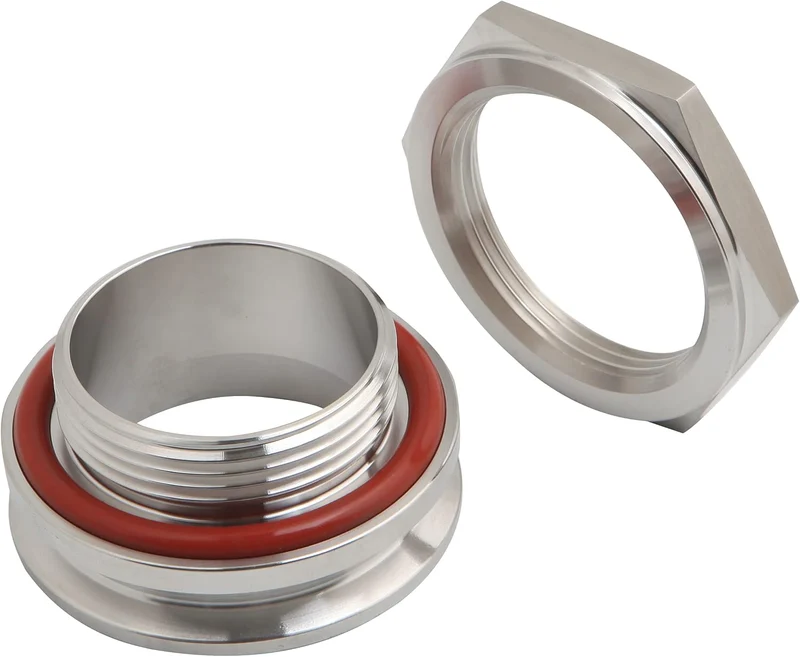 Semfeil Brew TRUE 5,1 cm Tri-Klemm-Schott-Kompressionsverschraubung, 304 Edelstahl, Homebrew Kettle