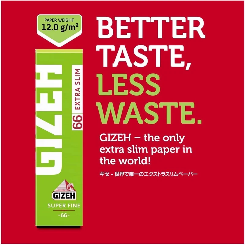 Gizeh GIZEH SUPER FINE EXTRA SLIM CORTE - BOX von 50 LIBRETTI - GIZ0011