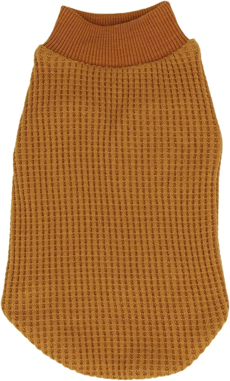 LOPHIPETS Hundepullover für kleine Hunde Welpen Chihuahua Yorkie Kleidung Kaltes Wetter Mantel Gelb