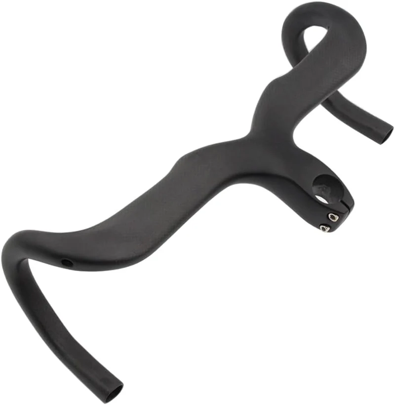 RXL SL carbon rennrad lenker 28.6mm Schwarz 3K matt Integrierte fahrradlenker Lenker 420 * 100mm, oh