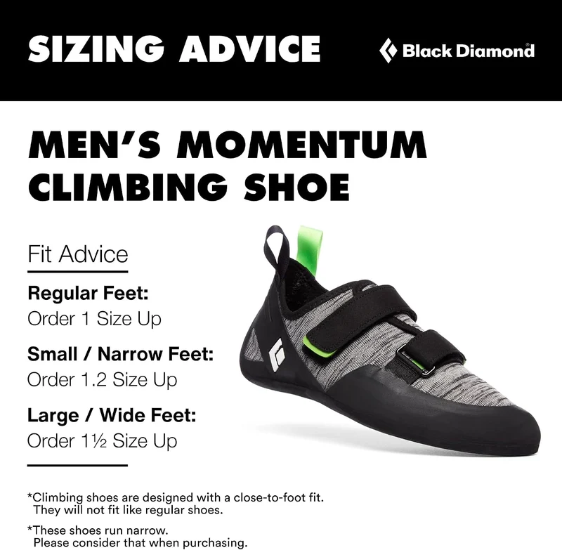 Black Diamond Herren M Momentum Kletterschuhe Wanderschuh, 42 1/3 EU Schwarz