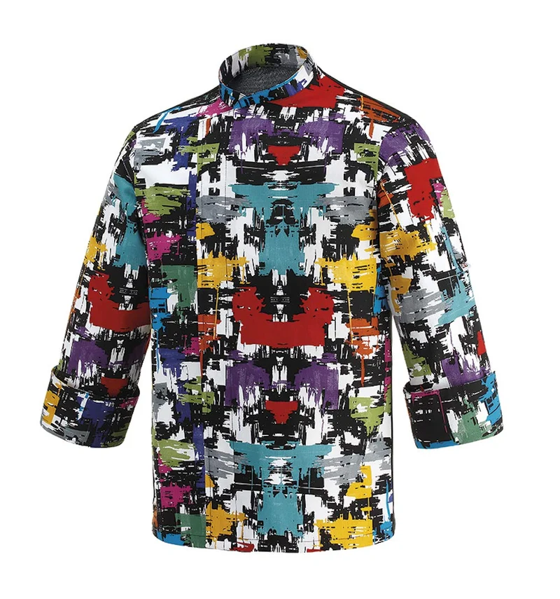 EGOCHEF Emporio Ferraris Fantasy Kochjacke L Graphic, L Graphic