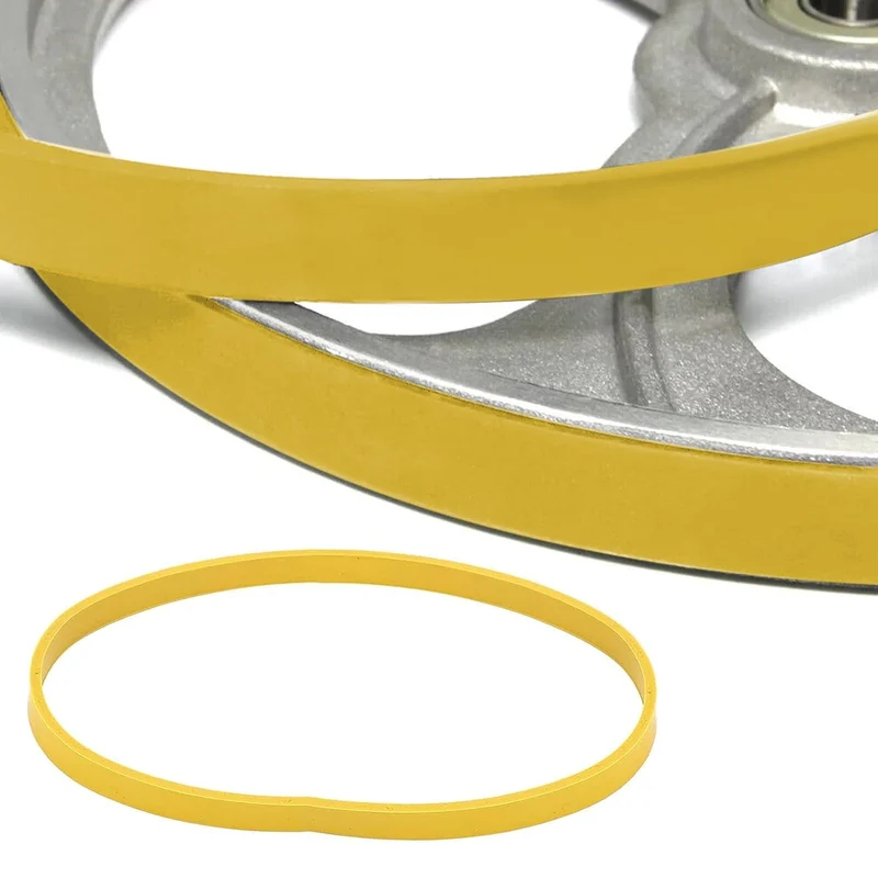 2 Stück Bandsägen Gummiband,Rutschfester Holzbearbeitung Bandsäge Gummiband Säge Scrollrad Gummiring