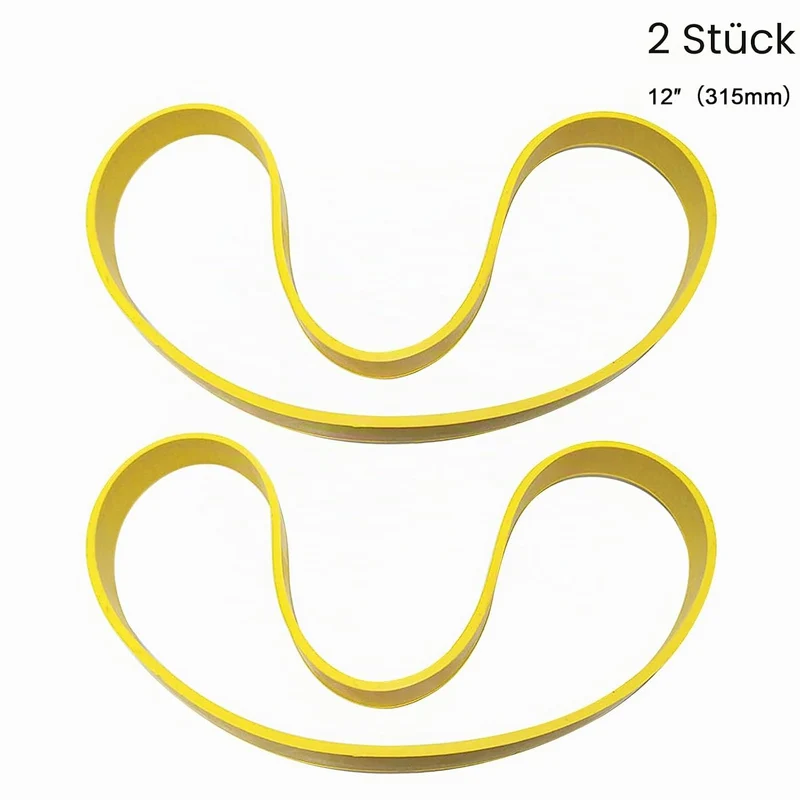 2 Stück Bandsägen Gummiband,Rutschfester Holzbearbeitung Bandsäge Gummiband Säge Scrollrad Gummiring
